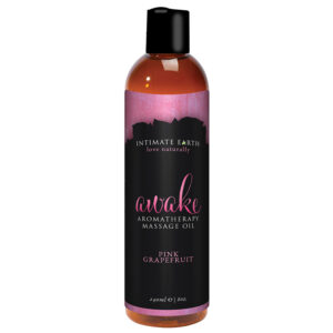 Intimate Earth Awake Massage Oil 240 ml/8 oz