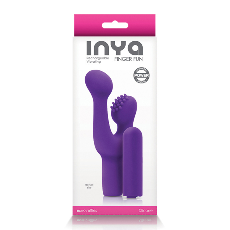 INYA Finger Fun Rechargeable Vibe Purple