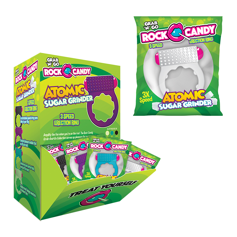Atomic Sugar Grinder 3 Speed Erection Ring 24pc Display