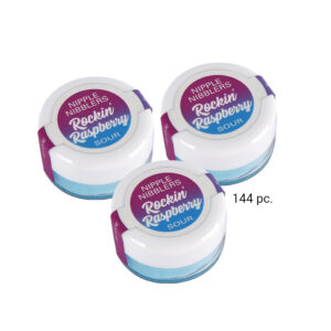 Jelique Nipple Nibbler Sour Tingle Balm Rockin' Raspberry (Bulk Pack/144 pcs) 3 g