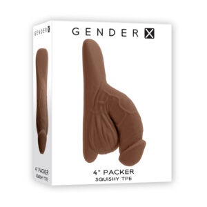Gender X 4 in. Packer Dark