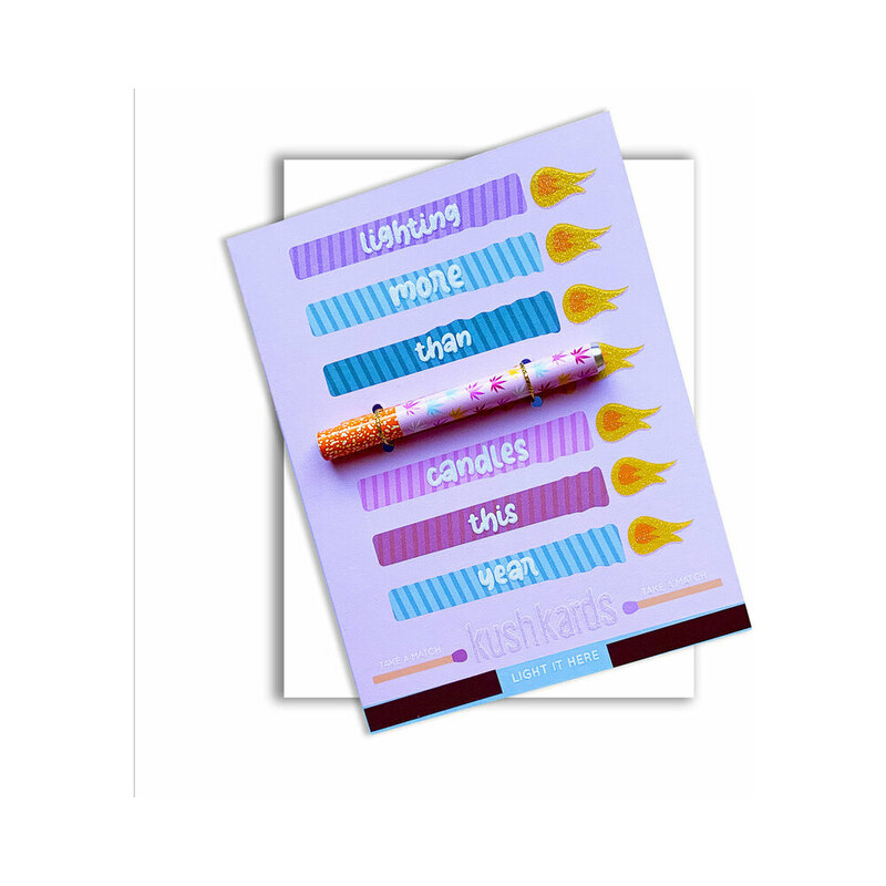 Lighting More Than Candles†Birthday One Hitter Kard